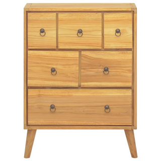 Chest of Drawers 56x30x80 cm Solid Wood Teak - Giant Lobelia