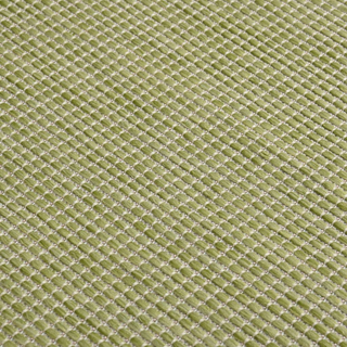 vidaXL Outdoor Flatweave Rug 120x170 cm Green - Giant Lobelia