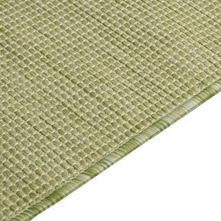 vidaXL Outdoor Flatweave Rug 80x150 cm Green - Giant Lobelia