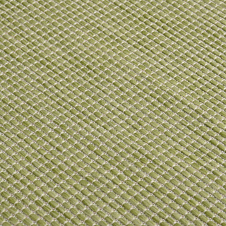 vidaXL Outdoor Flatweave Rug 80x150 cm Green - Giant Lobelia