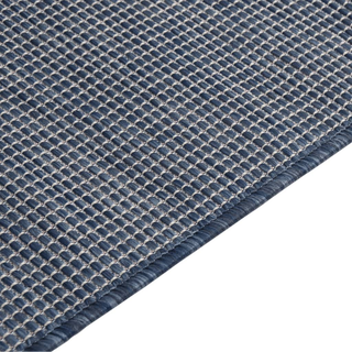 vidaXL Outdoor Flatweave Rug 200x280 cm Blue - Giant Lobelia