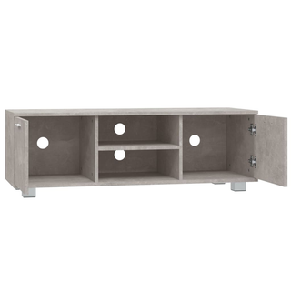 TV Cabinet Concrete Grey 120x40.5x35 cm Engineered Wood - Giant Lobelia