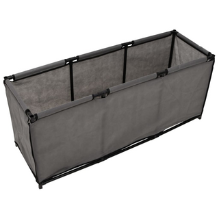 Storage Box Grey 105x34.5x45 cm Fabric - Giant Lobelia