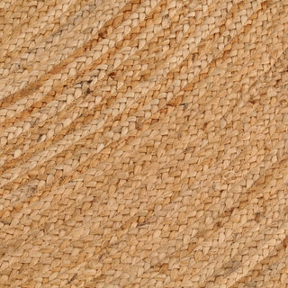 Area Rug Braided Jute 210 cm Round - Giant Lobelia