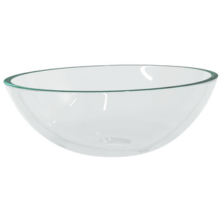 Basin Glass 50x37x14 cm Transparent - Giant Lobelia