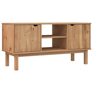 TV Cabinet OTTA 113.5x43x57 cm Solid Wood Pine - Giant Lobelia