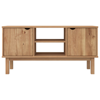 TV Cabinet OTTA 113.5x43x57 cm Solid Wood Pine - Giant Lobelia