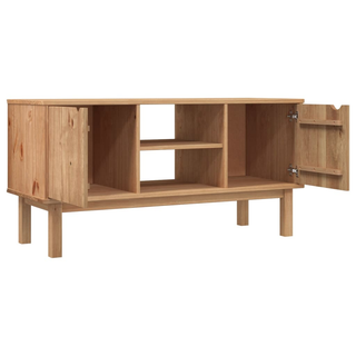 TV Cabinet OTTA 113.5x43x57 cm Solid Wood Pine - Giant Lobelia