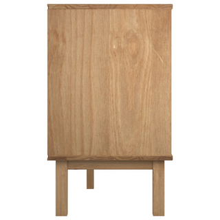 vidaXL Drawer Cabinet OTTA 111x42x73.5cm Solid Wood Pine - Giant Lobelia