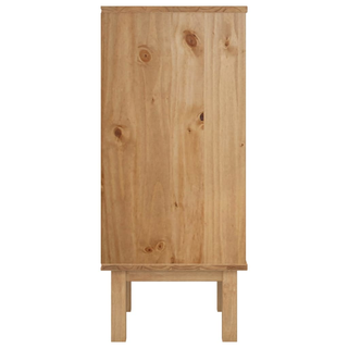 vidaXL Drawer Cabinet OTTA 76.5x39.5x90cm Solid Wood Pine - Giant Lobelia