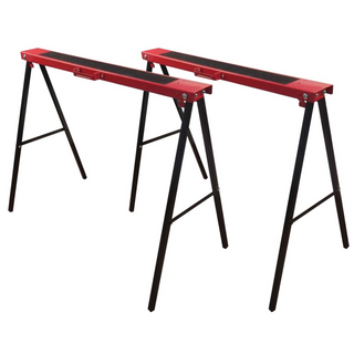 Brüder Mannesmann Sawhorses 2 pcs Steel 70100 - Giant Lobelia