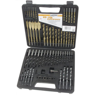 Brüder Mannesmann 60 Piece Drill Bit Set 59860 - Giant Lobelia