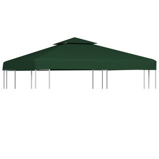 Gazebo Cover Canopy Replacement 310 g / m² Green 3 x 3 m - Giant Lobelia