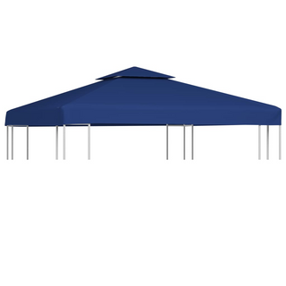 Gazebo Cover Canopy Replacement 310 g / m² Dark Blue 3 x 3 m - Giant Lobelia