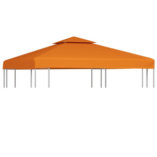 Gazebo Cover Canopy Replacement 310 g / m² Orange 3 x 3 m - Giant Lobelia