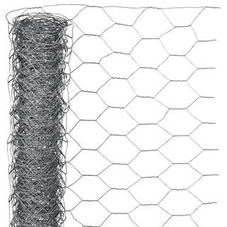 Nature Wire Mesh Hexagonal 1x10 m 25 mm Galvanised Steel - Giant Lobelia