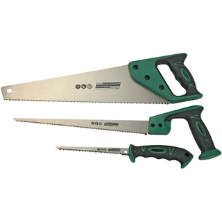 Brüder Mannesmann 3 Piece Saw Set Steel 30115 - Giant Lobelia