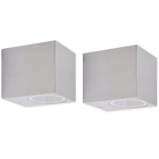 Cube Outdoor Wall Lights 2 pcs - Giant Lobelia