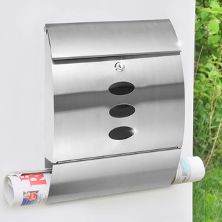 HI Letter Box Stainless Steel 30x12x40 cm - Giant Lobelia