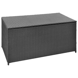 vidaXL Garden Storage Box Black 120x50x60 cm Poly Rattan - Giant Lobelia