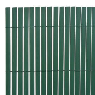 Double-Sided Garden Fence PVC 90x300 cm Green - Giant Lobelia