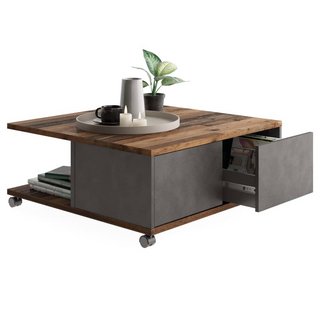 FMD Mobile Coffee Table Old Style - Giant Lobelia