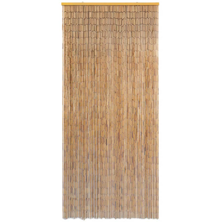 vidaXL Insect Door Curtain Bamboo 90x220 cm - Giant Lobelia