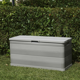 vidaXL Garden Storage Box Grey 117x45x56 cm - Giant Lobelia