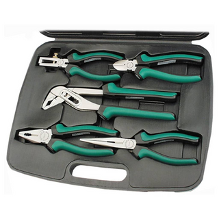 Brüder Mannesmann 5 Piece Pliers Set - Giant Lobelia