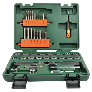 Brüder Mannesmann 40 Piece Hand Tap and Die Set - Giant Lobelia