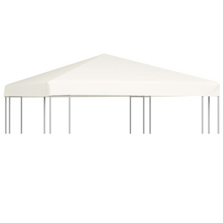 Gazebo Top Cover 310 g/m² 3x3 m Cream White - Giant Lobelia