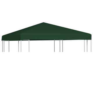 Gazebo Top Cover 310 g/m² 3x3 m Green - Giant Lobelia