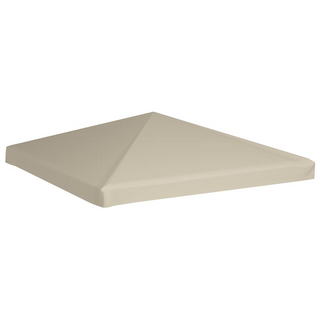 Gazebo Top Cover 310 g/m² 3x3 m Beige - Giant Lobelia