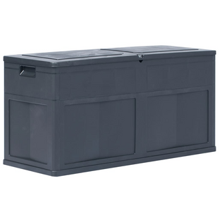 vidaXL Garden Storage Box 320 L Black - Giant Lobelia