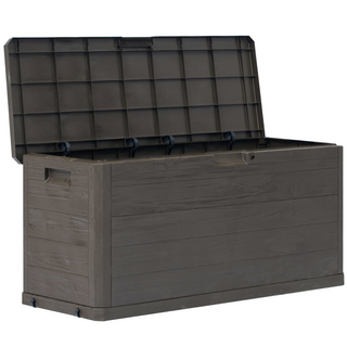 vidaXL Garden Storage Box 280 L Brown - Giant Lobelia