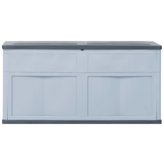 vidaXL Garden Storage Box 320 L Grey Black - Giant Lobelia