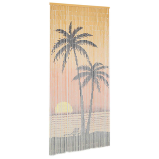 vidaXL Insect Door Curtain Bamboo 90x200 cm - Giant Lobelia