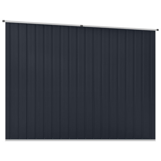 Garden Shed Anthracite 195x198x159 cm Galvanised Steel - Giant Lobelia