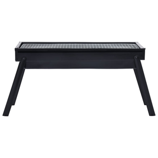 vidaXL Portable Camping BBQ Grill Steel 60x22.5x33 cm - Giant Lobelia