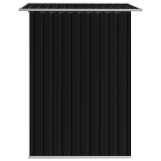 vidaXL Garden Storage Shed Anthracite Steel 204x132x186 cm - Giant Lobelia