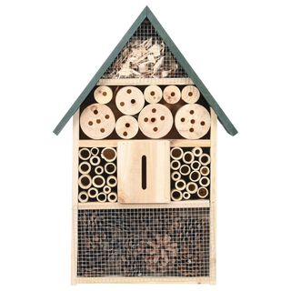 vidaXL Insect Hotel 31x10x48 cm Firwood - Giant Lobelia