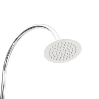 vidaXL Garden Shower White Wood - Giant Lobelia