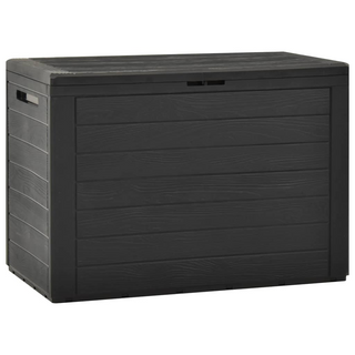 vidaXL Garden Storage Box Anthracite 78x44x55 cm - Giant Lobelia