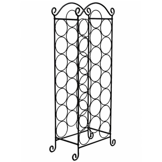 Wine Rack for 21 Bottles Metal - Giant Lobelia