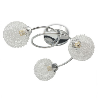 Ceiling Lamp for 3 G9 Bulbs 120 W - Giant Lobelia