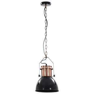 Ceiling Lamp 2 pcs Black Round E27 - Giant Lobelia