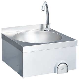 Hand Wash Sink with Faucet and Soap Dispenser Stainless Steel - Giant Lobelia