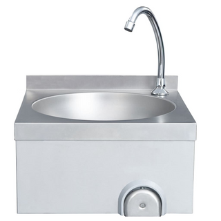 Hand Wash Sink with Faucet and Soap Dispenser Stainless Steel - Giant Lobelia