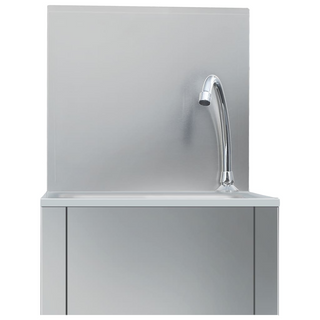 Hand Wash Sink with Faucet and Soap Dispenser Stainless Steel - Giant Lobelia