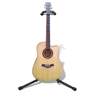 Adjustable Single Guitar Stand Foldable - Giant Lobelia